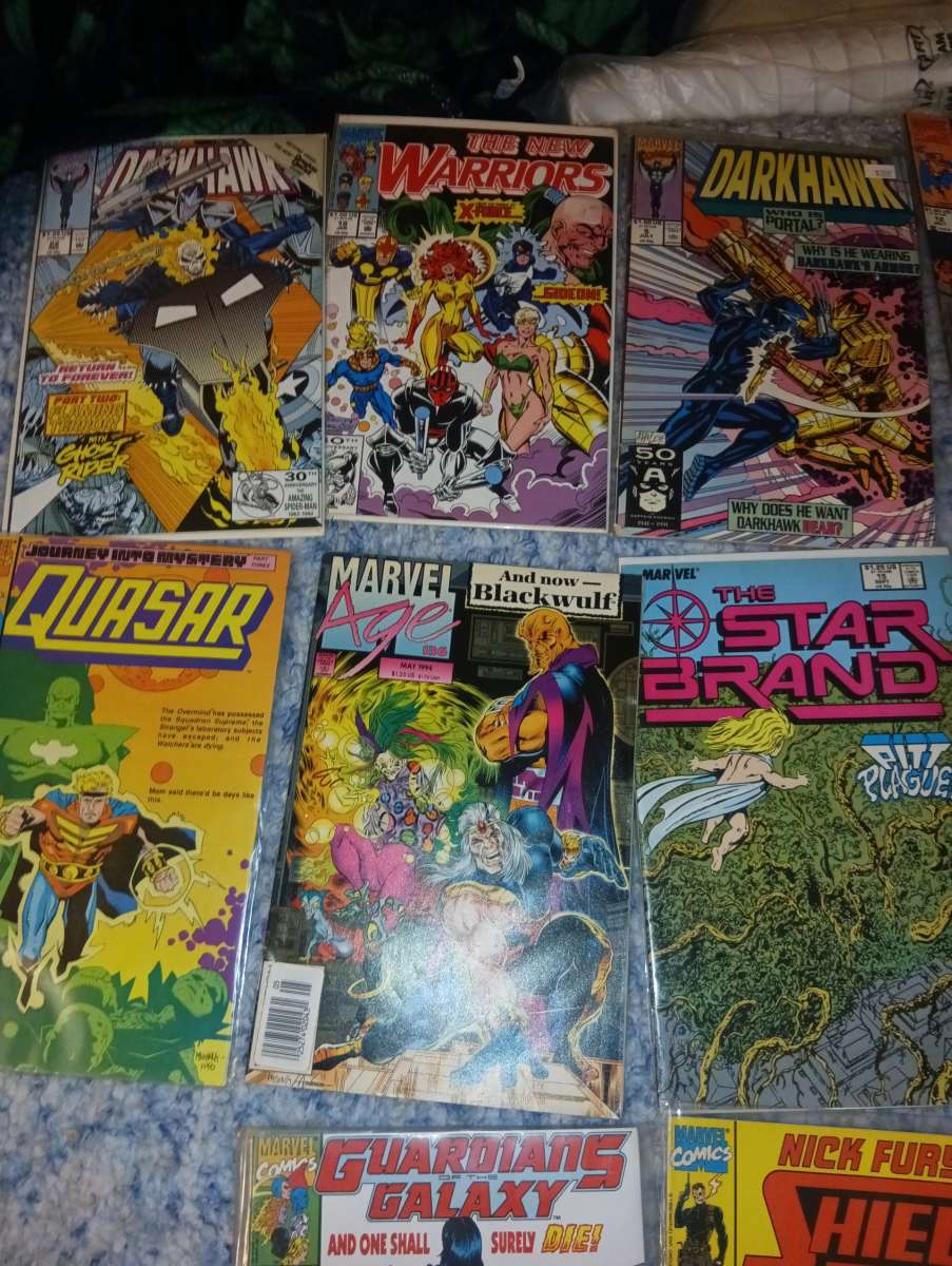 marvel and defiant comic books