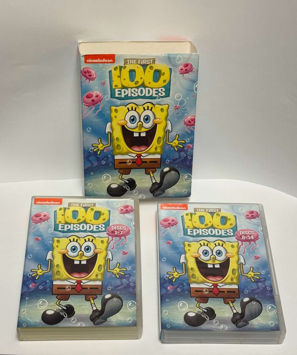 SpongeBob SquarePants The First 100 Episodes  14Disc DVD Set