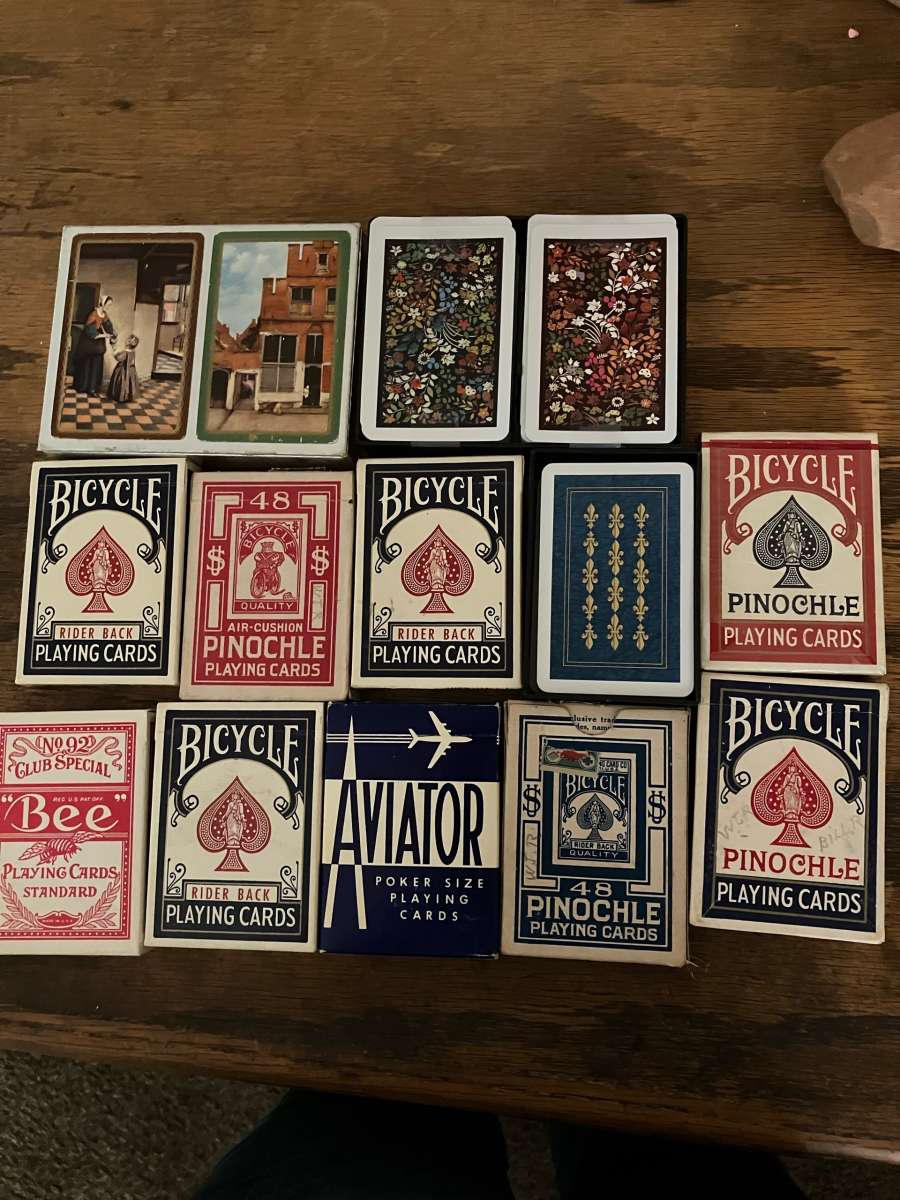 playing cards
