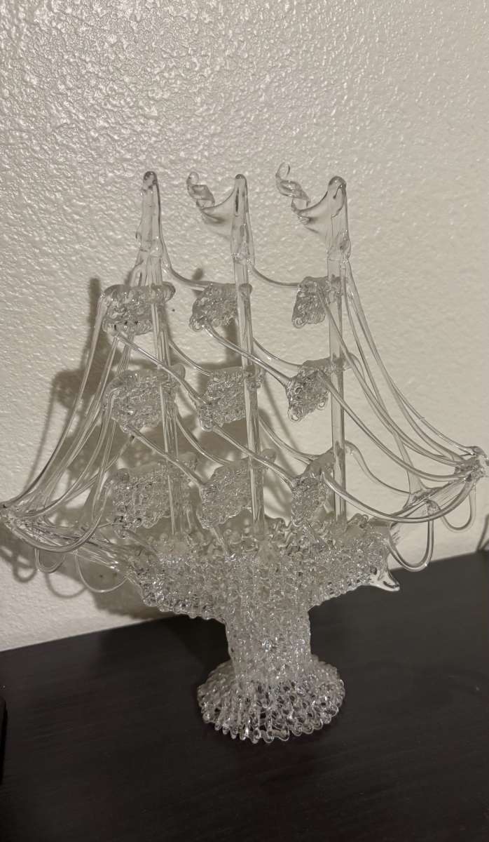 Glass Pirate Ship