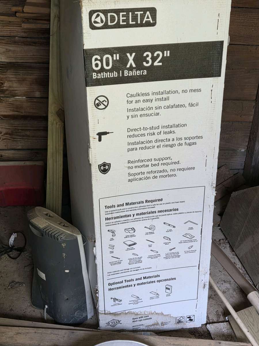 big tub never out of box