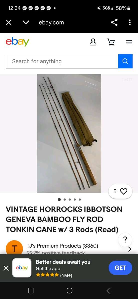 horrocks ibbtson bamboo flyrod