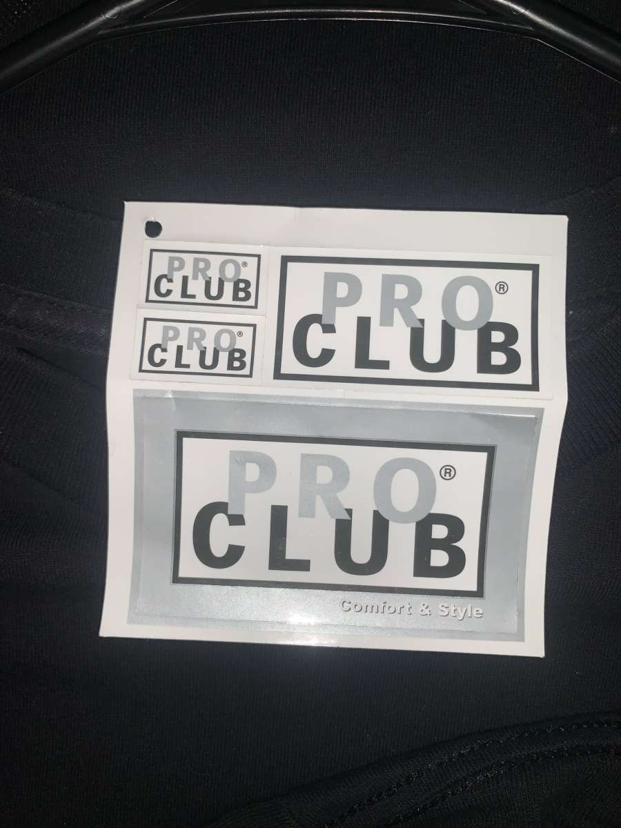 Black Heavy Weight Pro Club Shirts
