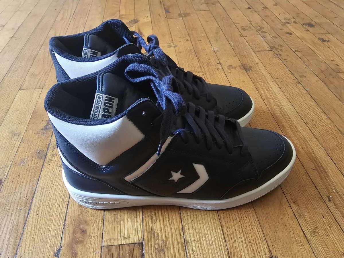 Converse Weapons Navy High Top Sneakers