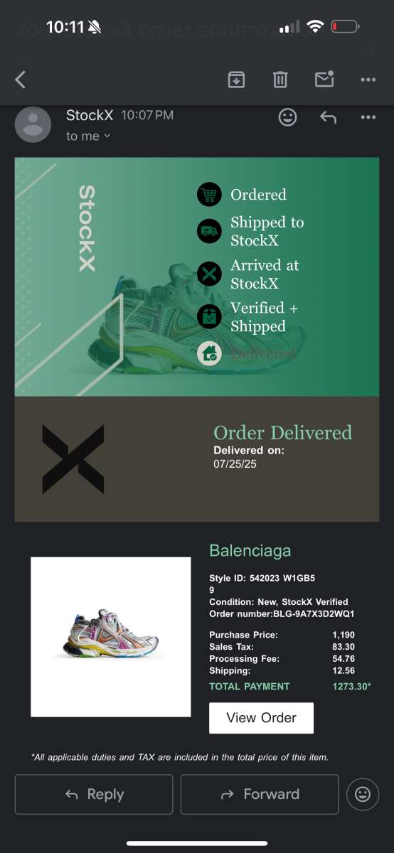 Balenciaga multi color runners