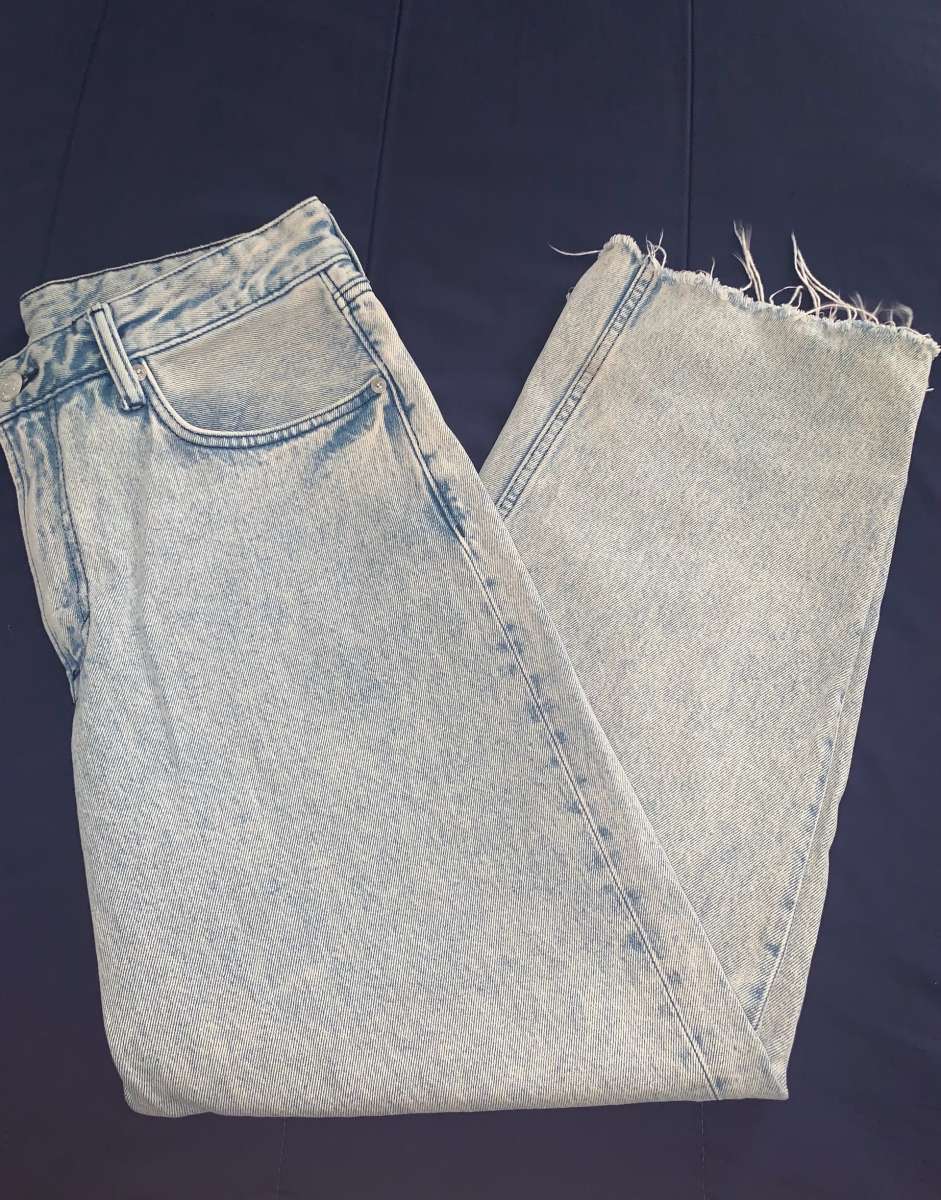 Blue Baggy Denim Jeans