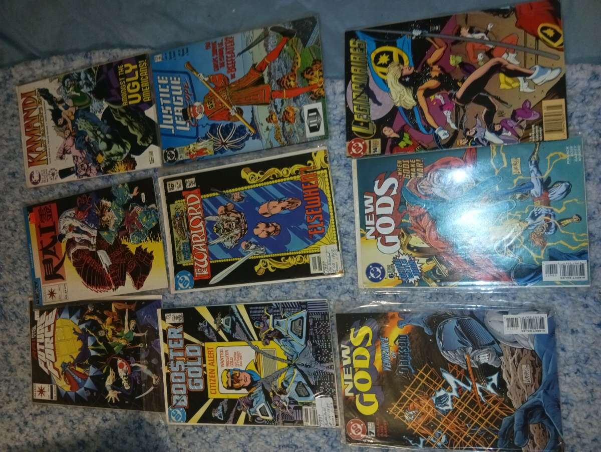 marvel and DC comic books from the early 80 on up