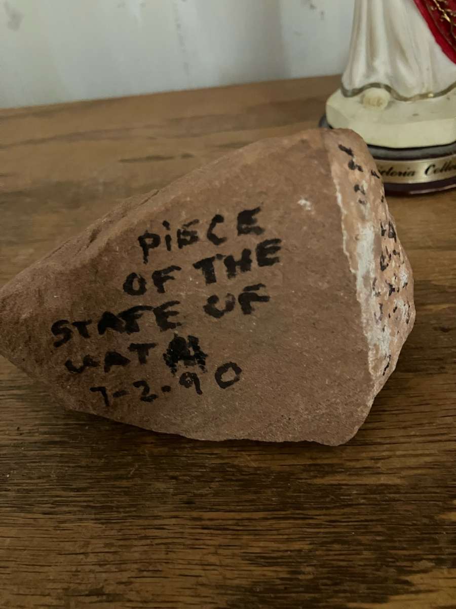 real rock from Utah state real deal