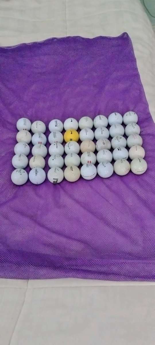 Assorted Used Golf Balls