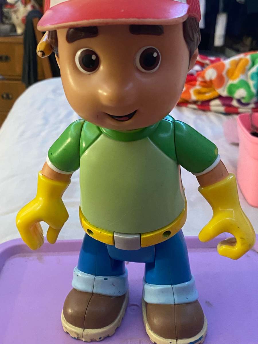 disney handy manny talking doll figure 10in spanish english