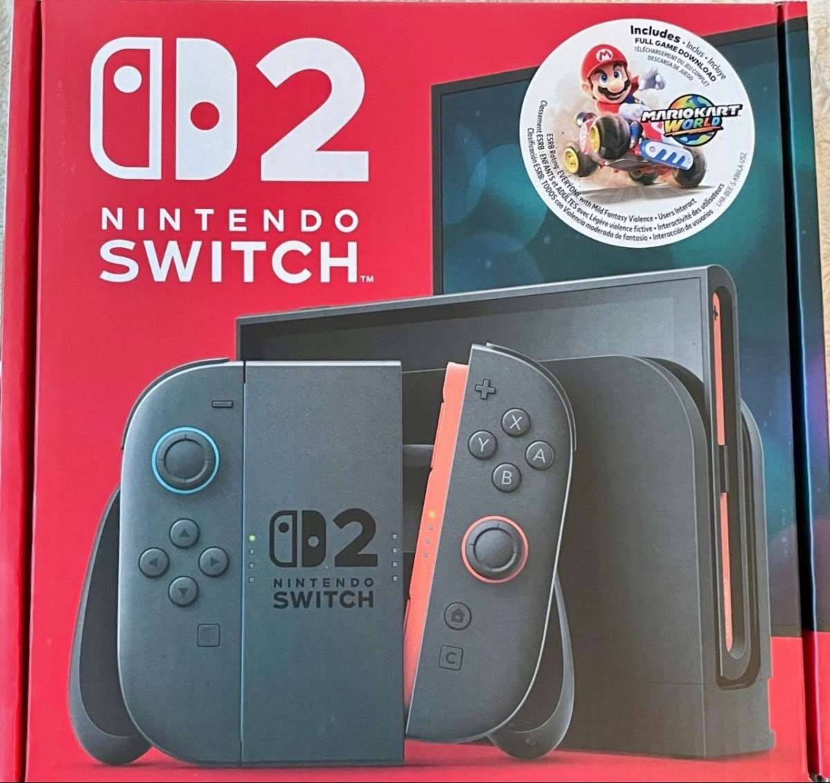 Nintendo Switch 2 Mario Kart Bundle