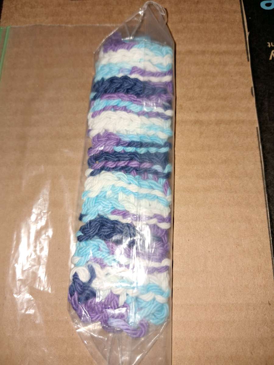 A Handmade Crocheted Bookmark I like to call Mystical Cloud