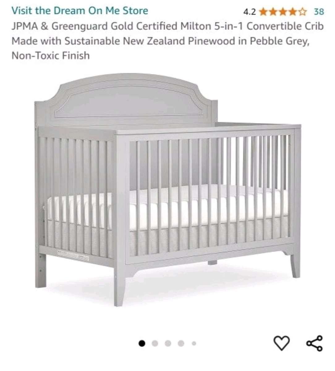 Convertable Crib NEW still in the box