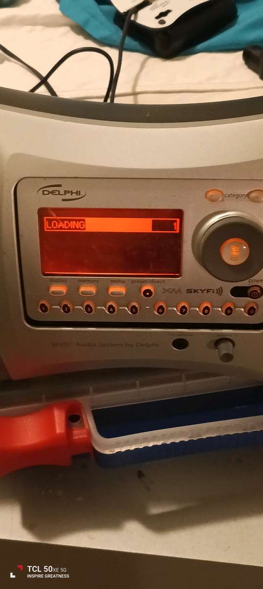 Skyfi XM Radio Boom Box by Delphi