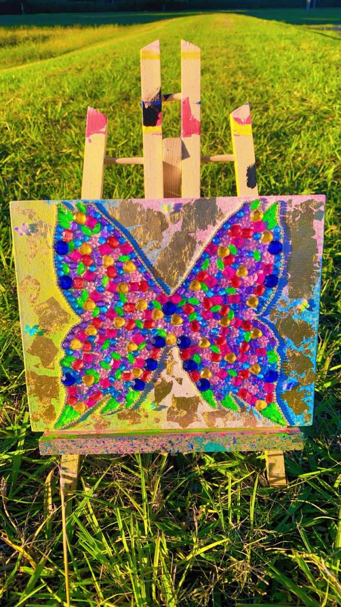 Butterfly canvas