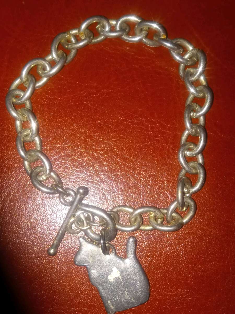 fine silver bracelet by Lisa Greene