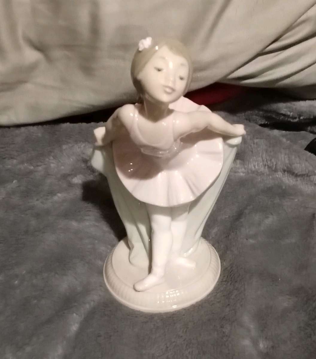 Vintage 1990s NAO Ballerina Porcelain Figurine Hand Made