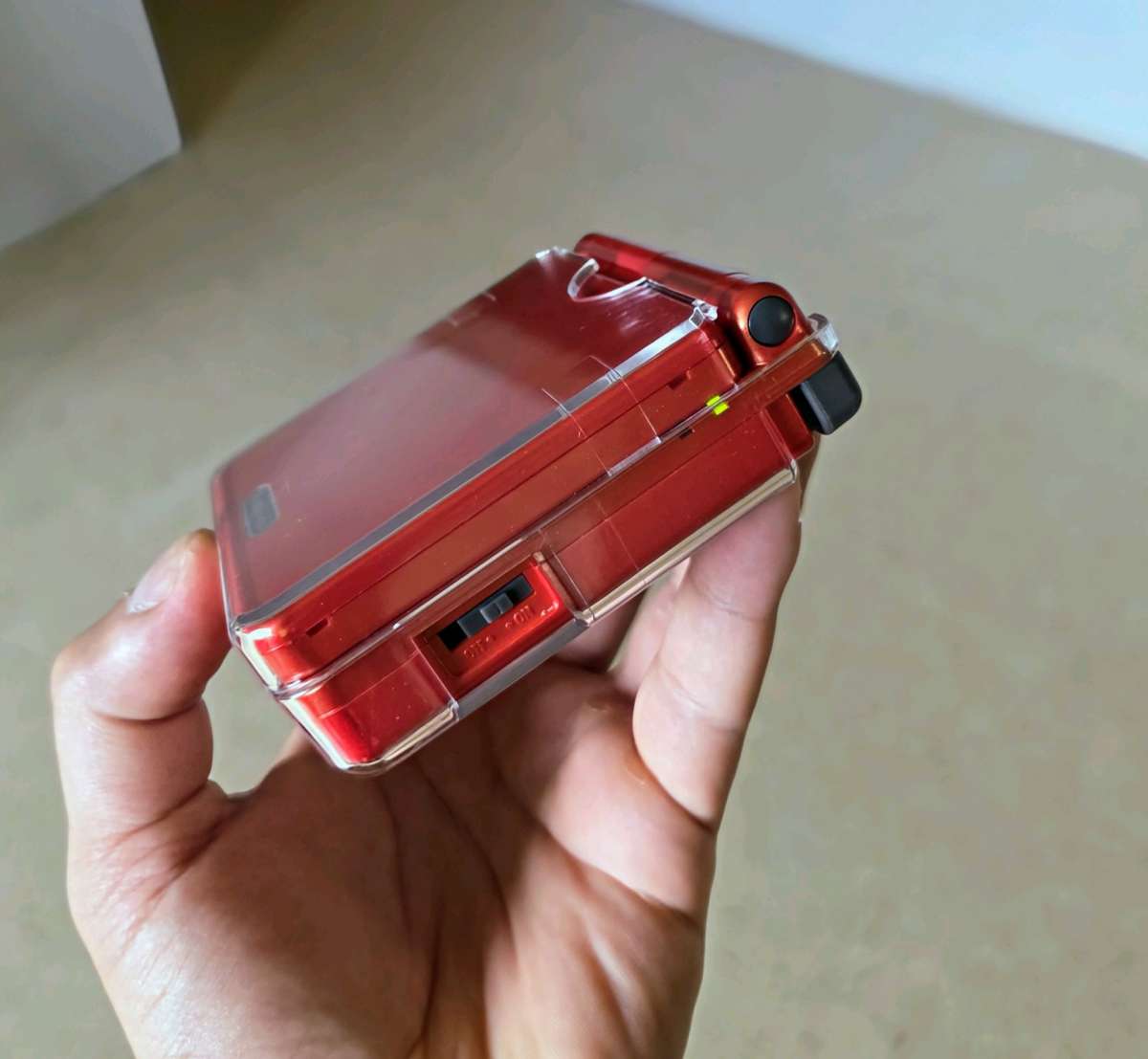 Gameboy advance sp Ags001 Fire red edition