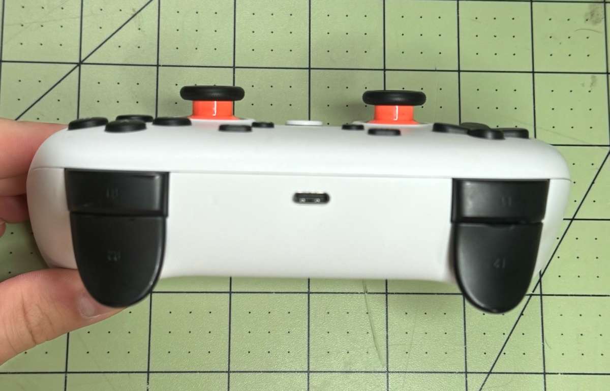 Google Stadia H2B Premiere Edition Controller White Used Tes