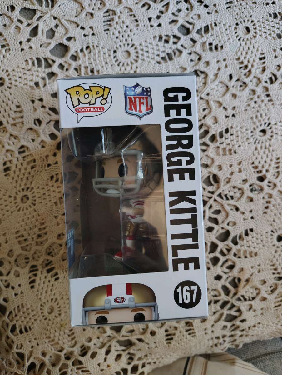 selling 49ers player George kittle Funko Pop