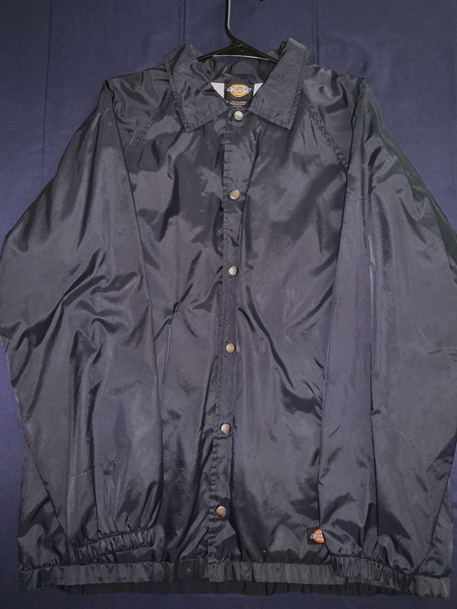 Navy Blue Dickies Wind Breaker Jacket