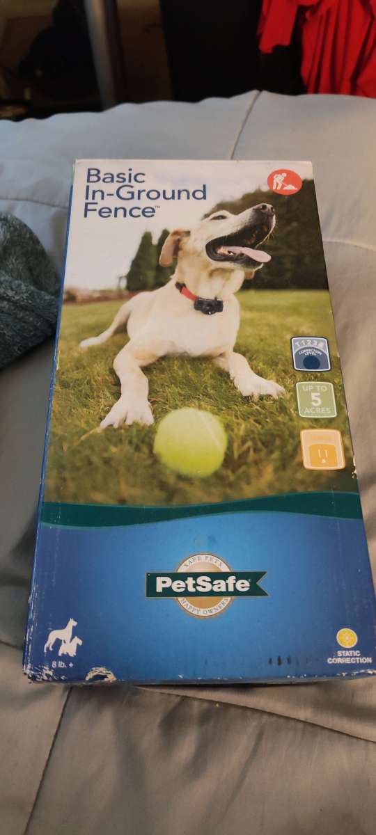 Basic in ground Fence