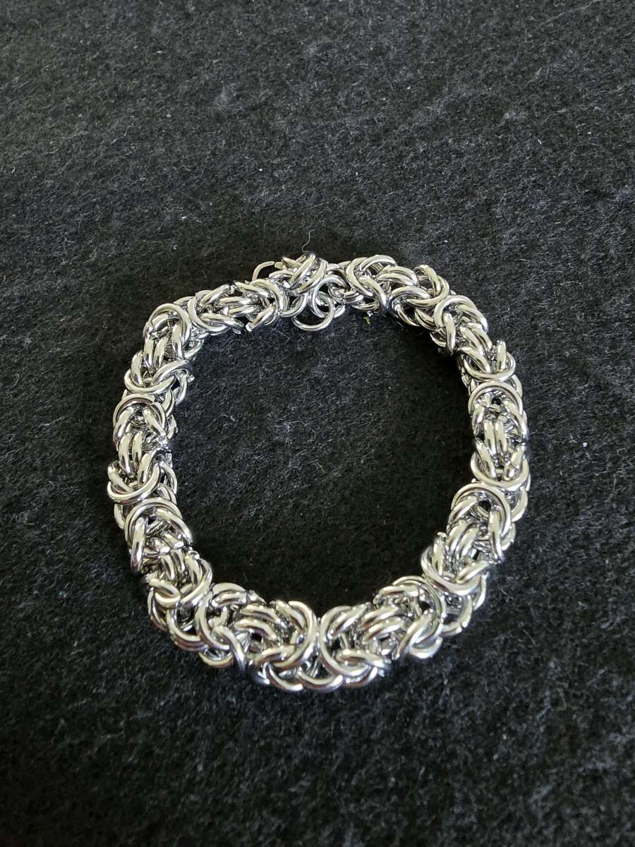 Stainless Steel Byzantine Bracelet