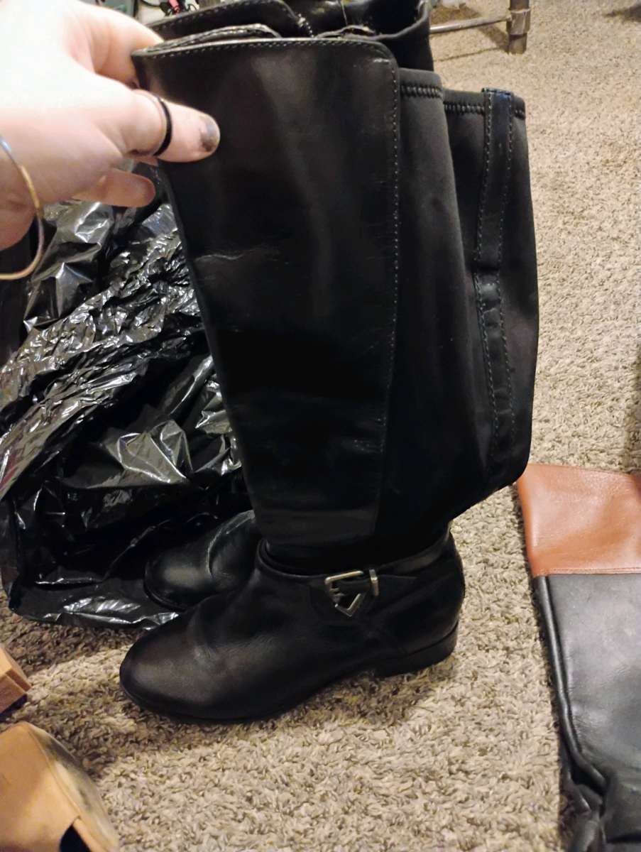 6 different women boots size 8