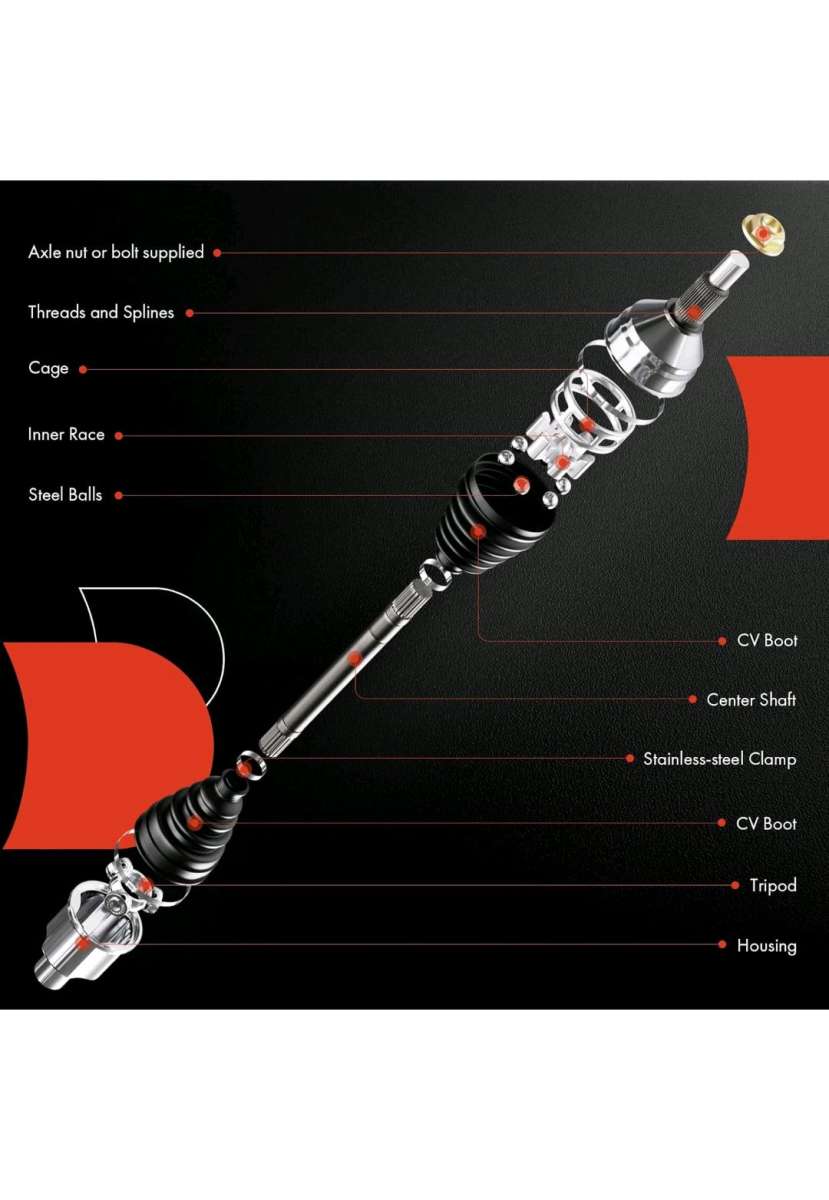 APremium Cv Axle Shaft Assembly