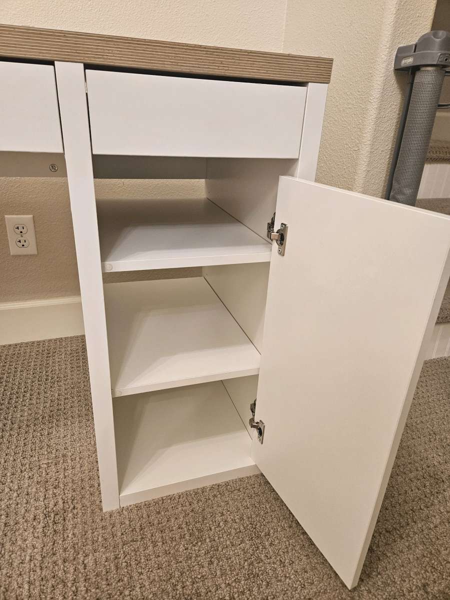white IKEA Desk