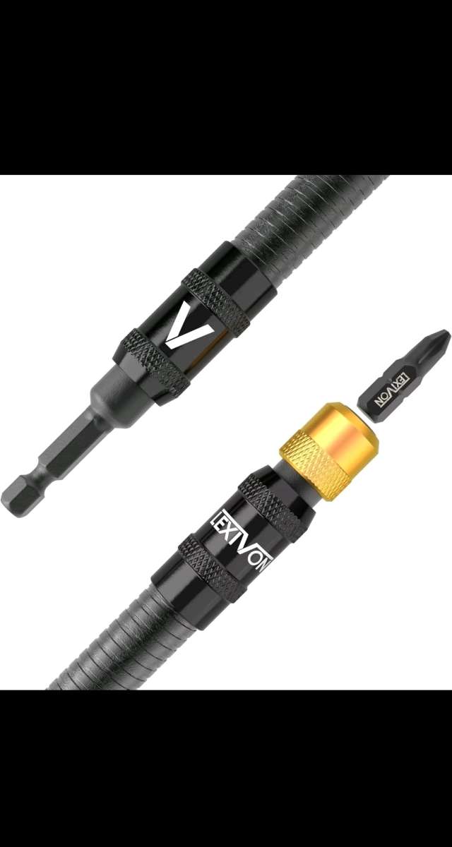 LEXIVON Drill Bit Holder 12Inch Extension QuickRelease with