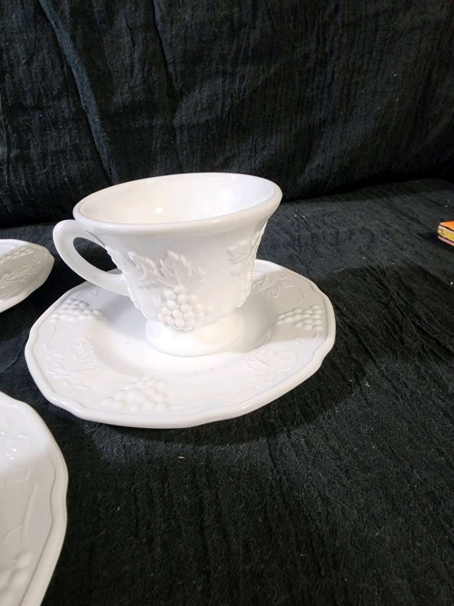 Vintage Milk glass