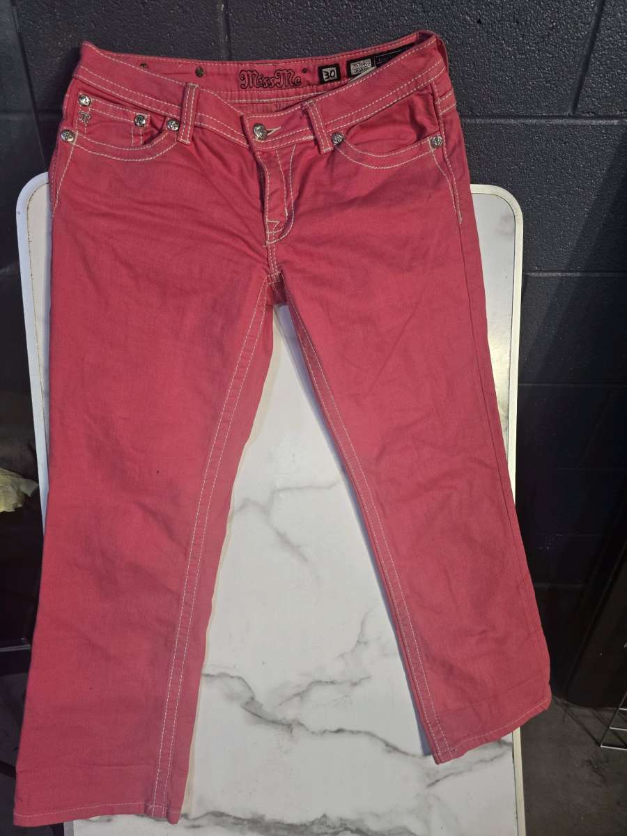 women miss me jeans color pink