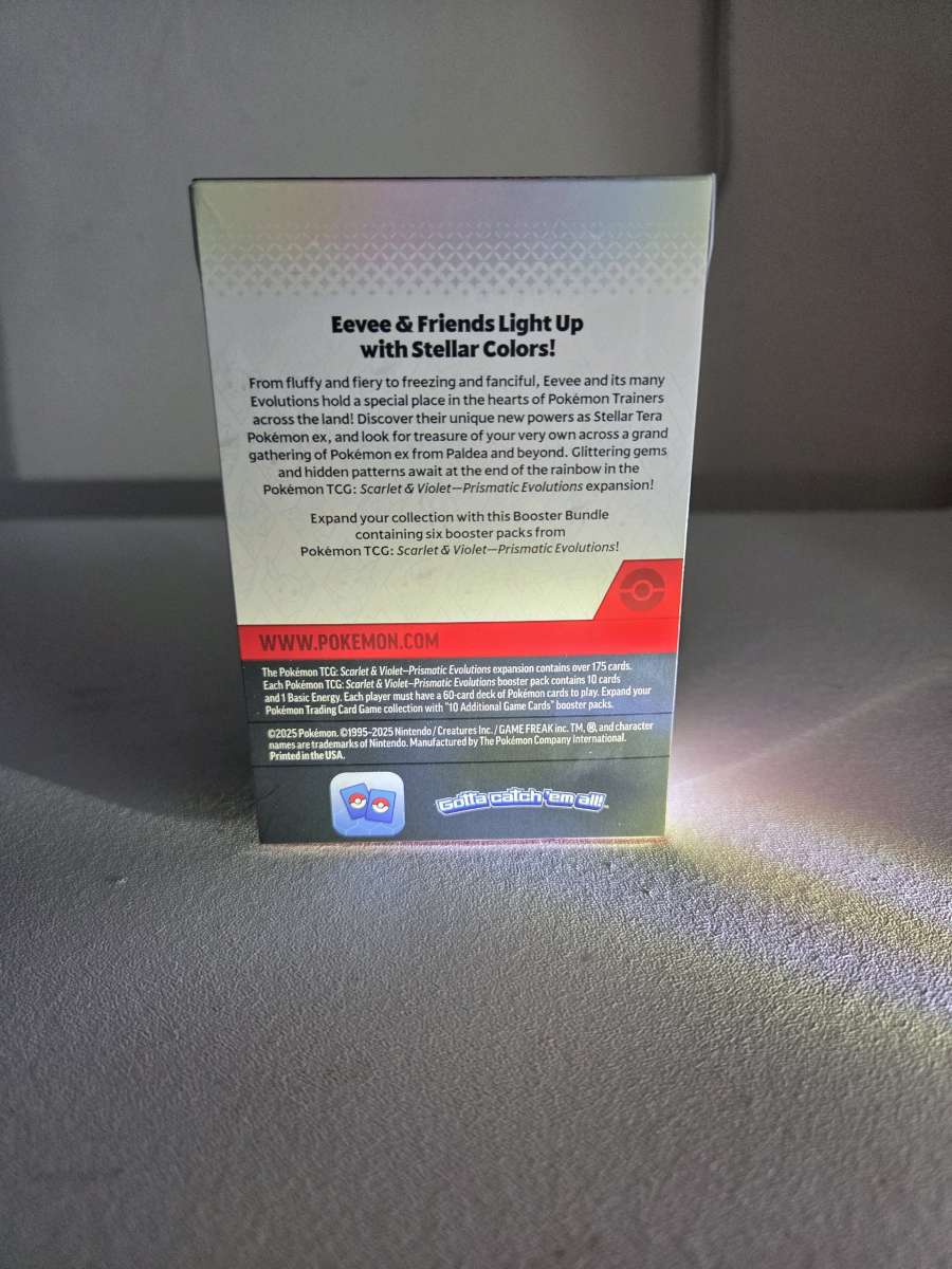 Pokemon Prismatic Evolutions Booster Bundle