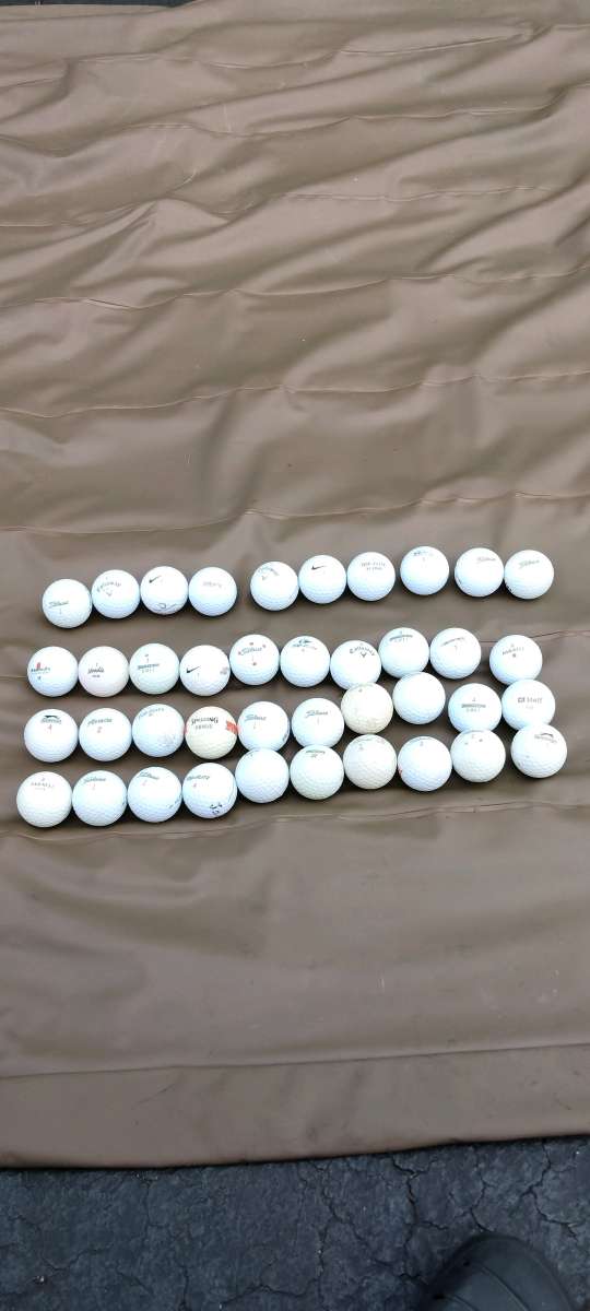 Mixed Brand Used Golf Balls