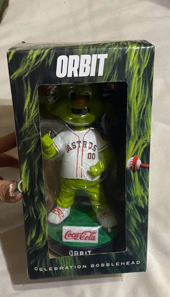Houston Astros orbit 2022 World Series flag bobble head
