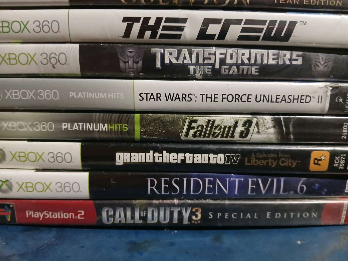 xbox 360 games for sell