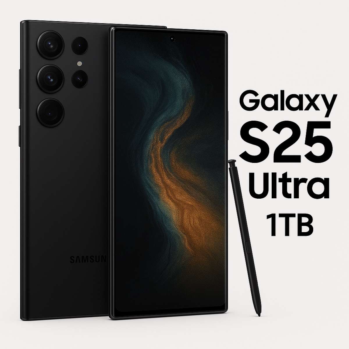 New Samsung S 25 1 TB phone