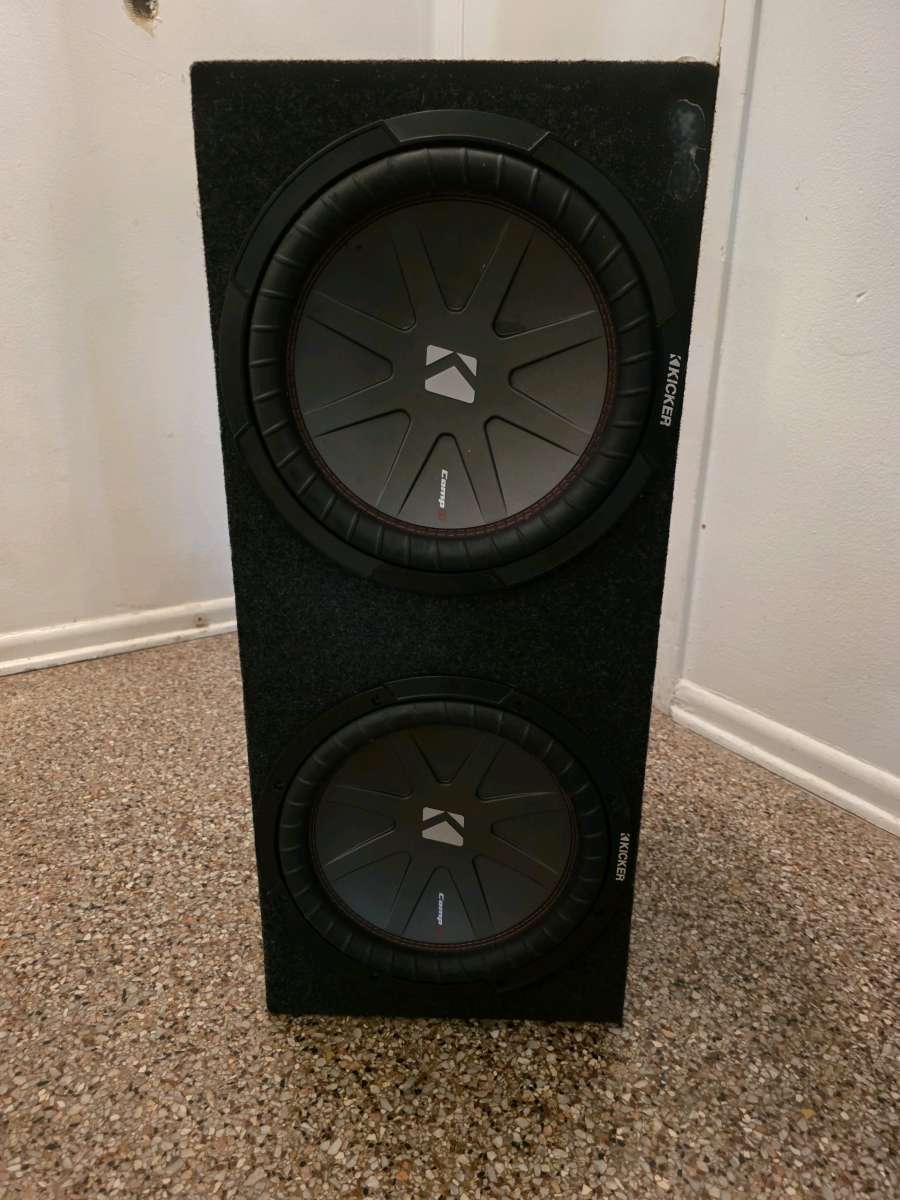 12 inch Kicker Comp r subwoofers