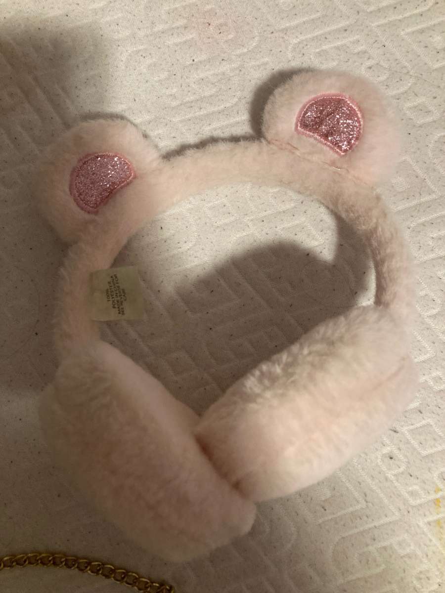 pink ear muffs