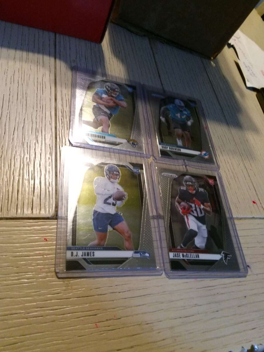 4 card prizm rookie card lot