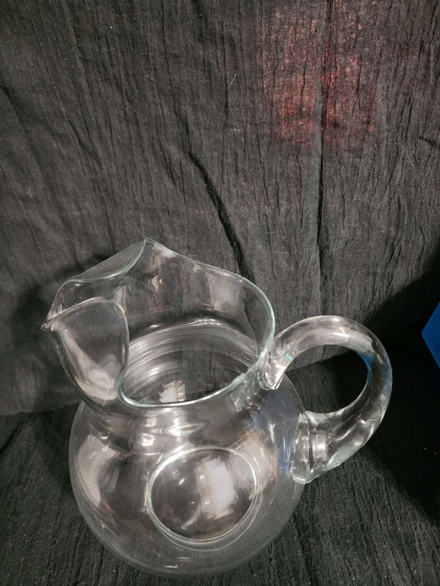 glass pitcher