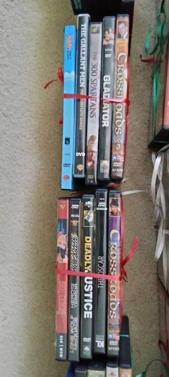 60 Movie DVDS