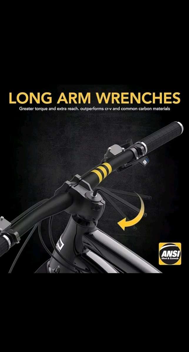 LEXIVON Master Wrench Key Set 35Pc Long Arm Ball End Hex Key