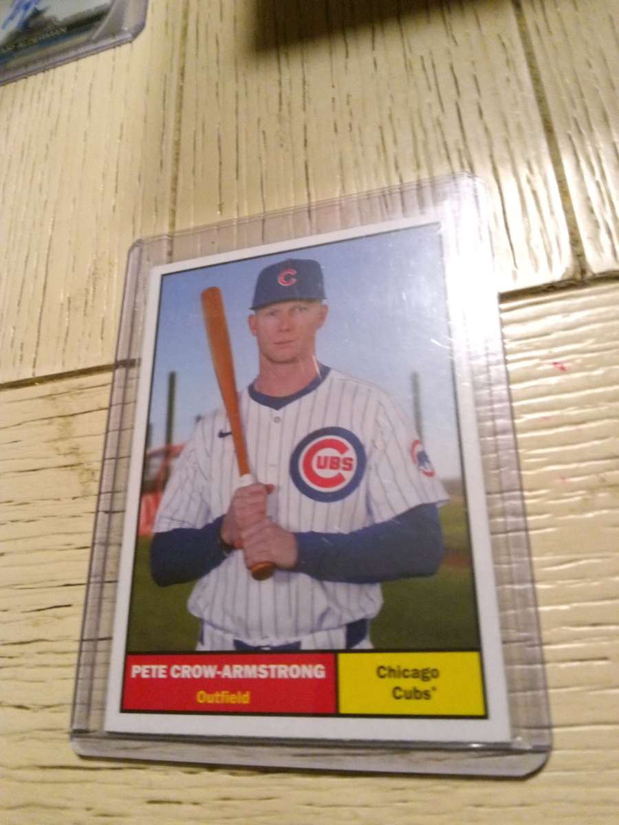 2025 Pete Crow Armstrong image variation Topps Heritage