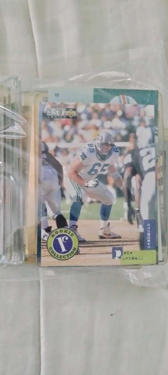 Collection Of NFL Football Trading Cards