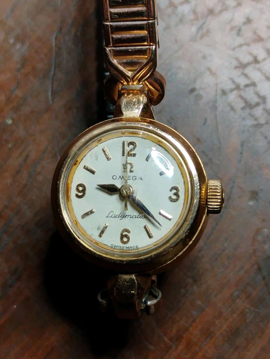 Vintage Omega Ladymatic Gold womens watch