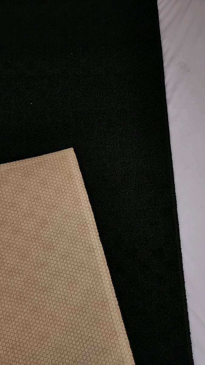 MEDALLION BLACK 2 FT X 8 FT RUNNER RUG