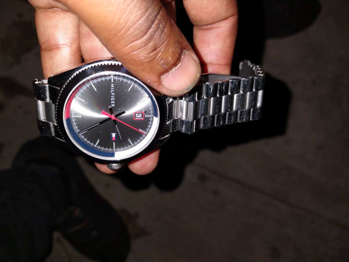 Tommy Hilfiger Mens Quartz Stainless Steel and Bracelet Casu