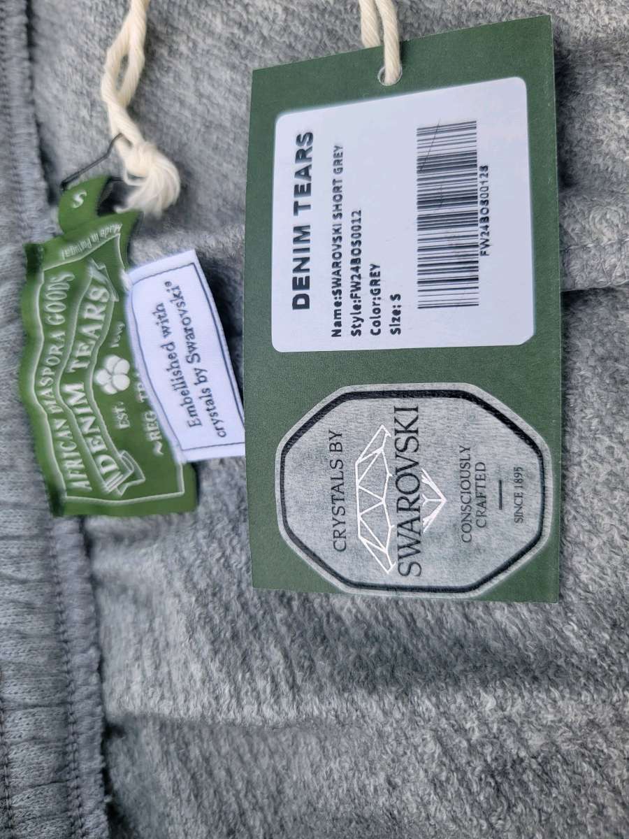 denim tears short colo grey